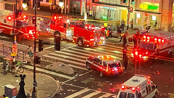 Multiple People Injured, Including Police Officer, as Gunfire Erupts at DC Juneteenth Street Party