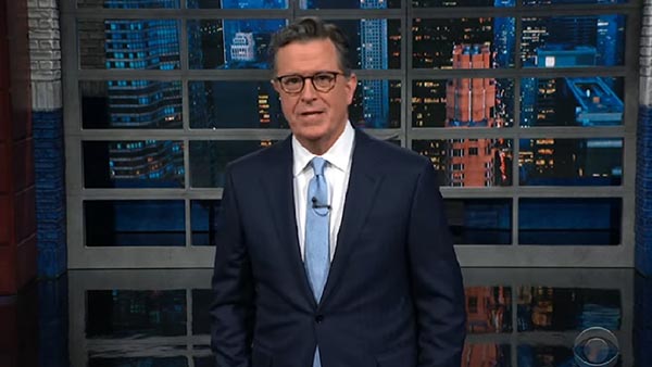 Stephen Colbert Finally Addresses the Arrests of Production Crew by Capitol Police