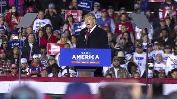 Watch Live: Trump holds MAGA Rally in Texas