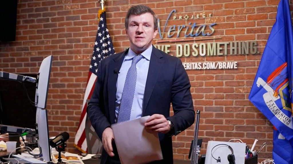 James O'Keefe Now Has More Twitter Followers Than Project Veritas ...